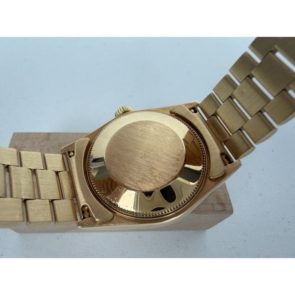 Rolex 68278 Lady-Datejust 31mm in 18k Yellow Gold President Bracelet - Picture 8 of 11